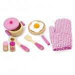 Set bucatarie Viga, din lemn, 8 piese, plus 3Y