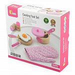 Set bucatarie Viga, din lemn, 8 piese, plus 3Y