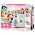 Mega kit pentru 20 bratari, Be Teens, Buki France, plus 8Y