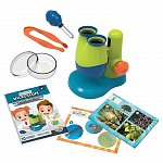 Mini Science - Microscop, 10 experimente, Buki France, plus 4Y