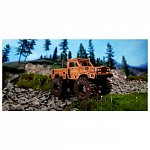 Puzzle mecanic din lemn, Wooden.City, Monster Truck 3 (Jeep Gladiator), 66 piese