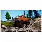 Puzzle mecanic din lemn, Wooden.City, Monster Truck 3 (Jeep Gladiator), 66 piese