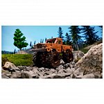 Puzzle mecanic din lemn, Wooden.City, Monster Truck 3 (Jeep Gladiator), 66 piese