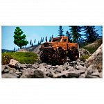 Puzzle mecanic din lemn, Wooden.City, Monster Truck 3 (Jeep Gladiator), 66 piese