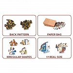 Puzzle 3D din lemn, Barca de navigat L, 505 piese, 505-0054-L Wooden.City
