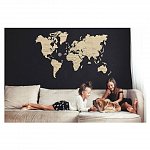 Puzzle 3D din lemn, Harta lumii L, 31 piese, WM502 Wooden.City