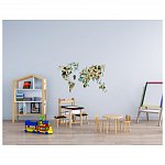 Puzzle 3D din lemn, Harta lumii cu animale L, 29 piese, WM522 Wooden.City