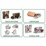 Puzzle 3D din lemn, Harta epocii de explorare XL, 750 piese, 750-0101-XL Wooden.City