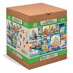 Puzzle 3D din lemn, Barca de navigat XL, 1010 piese, 1010-0054-XL Wooden.City