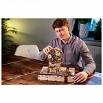 Puzzle mecanic din lemn, Wooden.City, Globul pamantesc, 231 piese