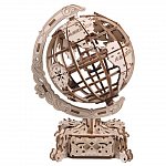 Puzzle mecanic din lemn, Wooden.City, Globul pamantesc, 231 piese