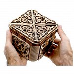 Puzzle mecanic din lemn, Wooden.City, Cutie misterioasa, 176 piese