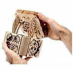 Puzzle mecanic din lemn, Wooden.City, Cutie misterioasa, 176 piese