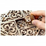 Puzzle mecanic din lemn, Wooden.City, Cutie misterioasa, 176 piese