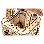 Puzzle mecanic din lemn, Wooden.City, Cutie misterioasa, 176 piese
