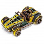 Puzzle mecanic din lemn, Wooden.City, Roadster Limited Ed., 115 piese