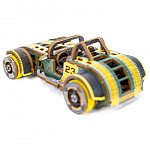 Puzzle mecanic din lemn, Wooden.City, Roadster Limited Ed., 115 piese