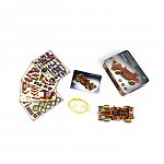 Puzzle mecanic din lemn, Wooden.City, Masina Bolid Limited Ed., 109 piese