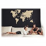 Puzzle 3D din lemn, Harta lumii XL, 43 piese, WM503 Wooden.City