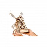 Puzzle mecanic din lemn, Wooden.City, Moara, 222 piese