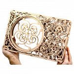 Puzzle mecanic din lemn, Wooden.City, Tablou mecanic, 265 piese