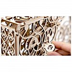 Puzzle mecanic din lemn, Wooden.City, Tablou mecanic, 265 piese