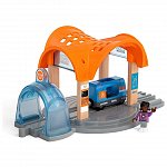 Statie cu tren, Brio Smart Tech Sound, 3 ani plus