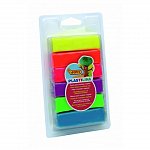 Plastilina Jovi, set 6 bucati, 6 culori x 25 g, neon