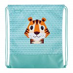 Sac sport Herlitz, 36.5 x 40.5 x 0.5 cm, Cute Animals Zebra, Turtle, Koala, Tiger
