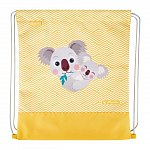 Sac sport Herlitz, 36.5 x 40.5 x 0.5 cm, Cute Animals Zebra, Turtle, Koala, Tiger