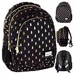 Rucsac Head, 39 x 28 x 15 cm, 3 compartimente, Golden Kitty