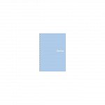 Caiet cu spira A5, 80 file, 70 g-mp, matematica, coperta culori rece