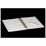 Agenda A5 personalizata din lemn - model filigranat