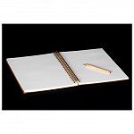 Agenda A5 personalizata din lemn - Yin-Yang
