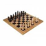 Joc sah, din lemn, 28.5x28.5cm - OOTB