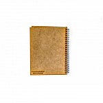 Agenda A5 personalizata din lemn - model filigranat