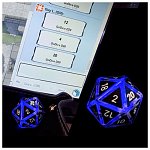Set 6 carcase RPG pentru GoDice - 3 albe si 3 negre