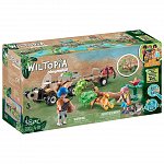Playmobil Wiltopia - Vehicul pentru salvarea animalelor, 4 ani plus