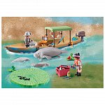 Playmobil Wiltopia - Excursie cu barca, 4 ani plus