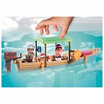 Playmobil Wiltopia - Excursie cu barca, 4 ani plus