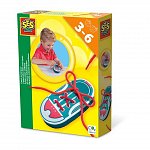 SES - Set educativ, Invat sa leg sireturile, 3 ani plus
