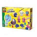 Set creativ Lumanari, Animale Vesele, 5 ani, SES
