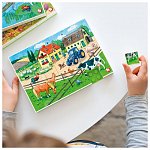 Puzzle - Ferma ferma, 35 piese, 4ani plus