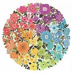 Puzzle Cerc flori, 500 piese