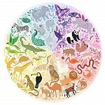 Puzzle Cerc animale, 500 piese