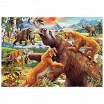 Puzzle Animale in salbaticie, 2X24 piese