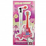 Set chitara si microfon roz Hello Kitty