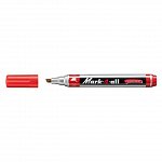 Marker permanent Stabilo Mark-4-all 653 B, varf tesit, 1-4 mm, rosu