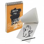 Bloc de schite A4, cu spira, 120 file, 90 g-mp, Nassau