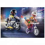 Playmobil City Action - Starter Set Agent Operatiuni si Hot, 4-10 ani